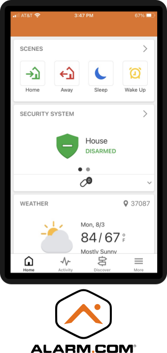 Alarm.com Authorized Dealer Badge
